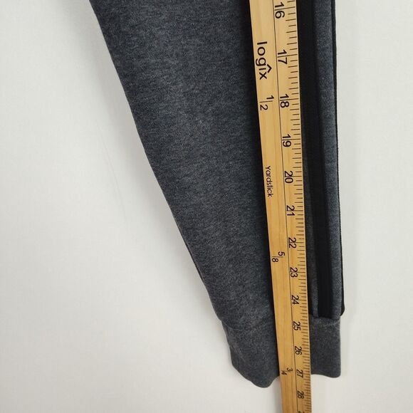 Adidas Full-Zip Sweatshirt Men's Size LT Dark Gray Hooded Pockets Long Sleeves - Picture 7 of 11